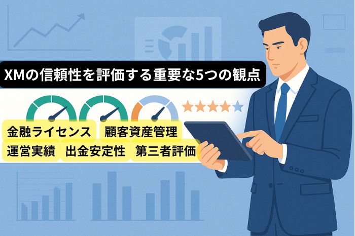 XMの信頼性を評価する重要な5つの観点