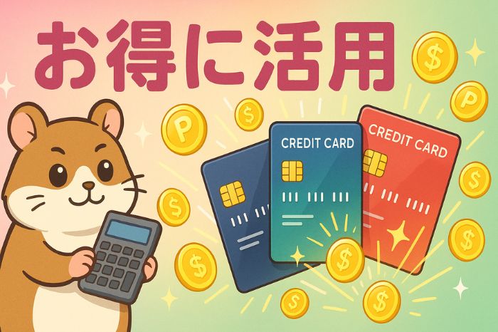 おすすめのクレジットカードと賢い活用方法