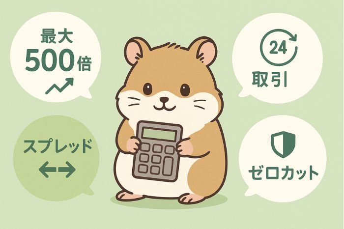 XMの仮想通貨CFD取引条件の詳細