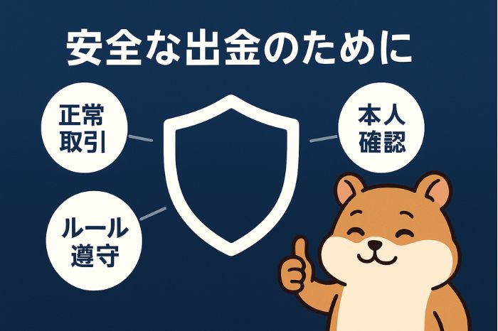 出金拒否を避けるための重要ポイント