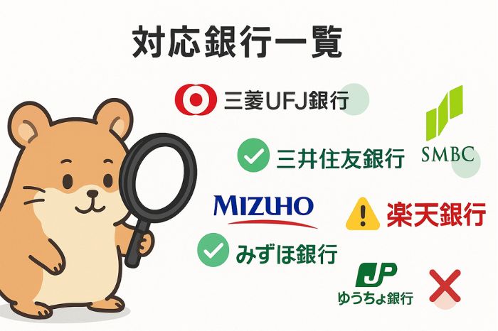 出金におすすめの銀行と注意点