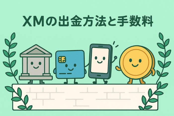 XMの出金方法と手数料