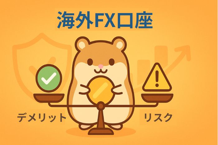 海外FX口座のデメリットとリスク