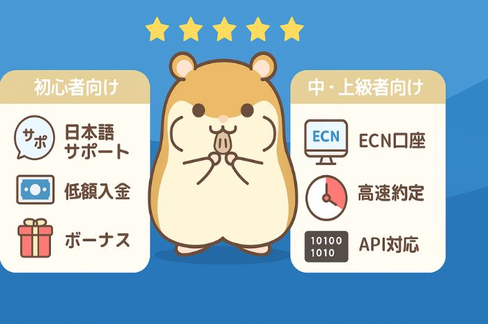 おすすめの海外FX業者の特徴