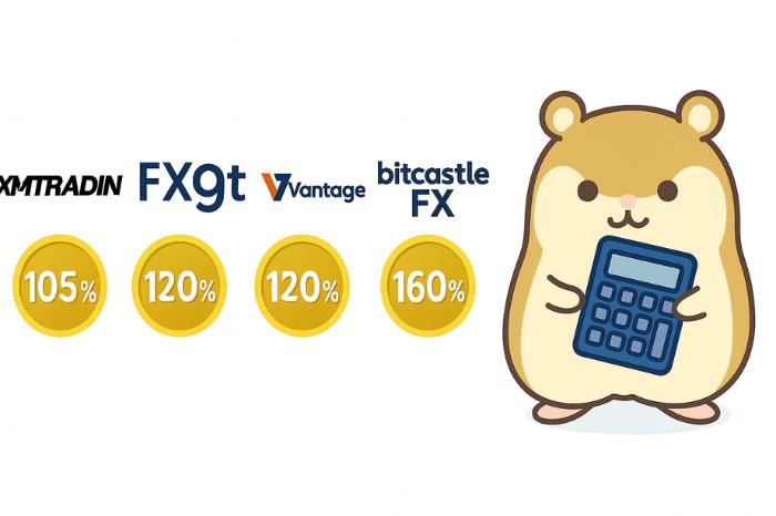 海外FX入金ボーナス比較一覧表