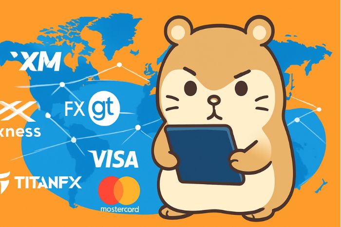 海外FX業者別クレジットカード対応状況