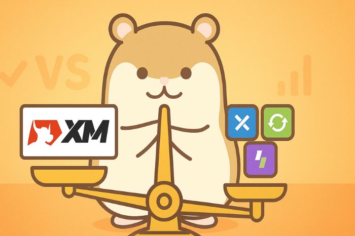 XMのスプレッドと他社FX業者の徹底比較、広すぎるかを検証する比較図