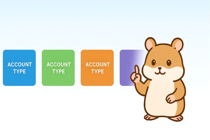 HFMの口座タイプ一覧と比較表を解説するイメージ画像