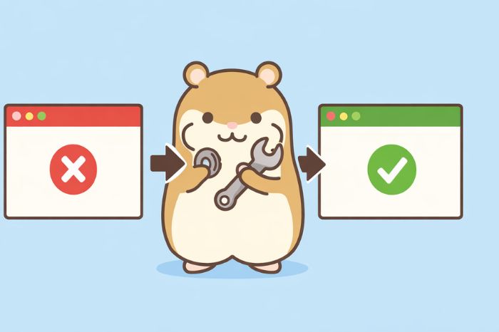 HFMでbitwallet入金できない原因と対処法を解説するハムスター