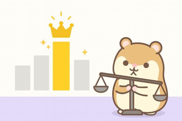 XMのKIWAMI極口座とスタンダード口座など他口座タイプを比較するイメージ