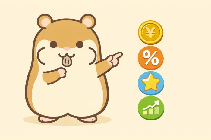 HFMのボーナスキャンペーン4種類を紹介するハムスター