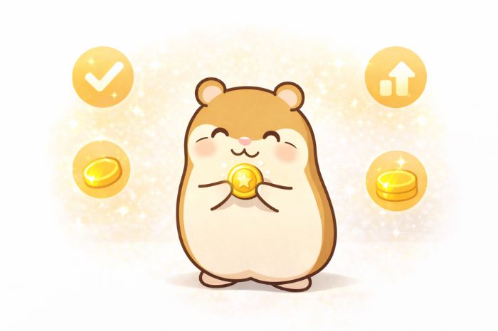 HFMセント口座のまとめを締めくくるハムスターキャラクター