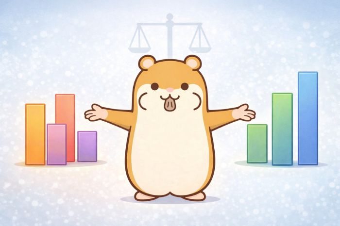 HFMの仮想通貨取引を他社と比較するハムスター