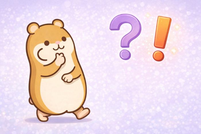 HFMの仮想通貨取引に関するよくある質問に答えるハムスター