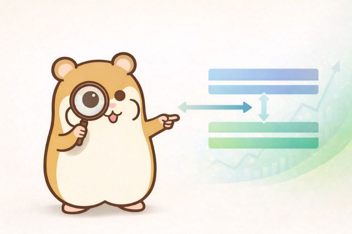 HFMプレミアム口座のスプレッドを調べるハムスター