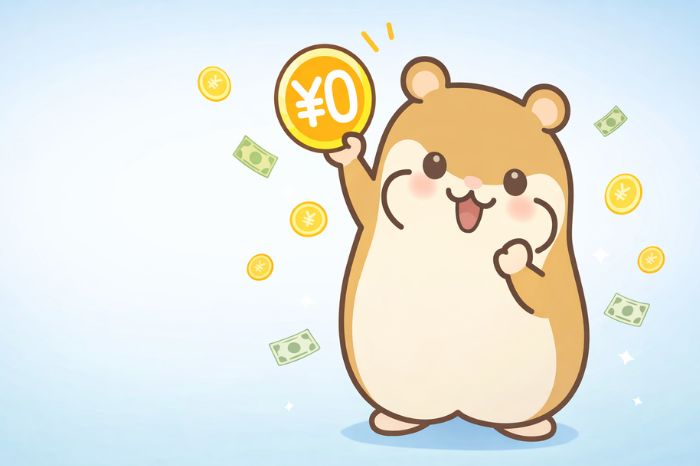 HFM出金手数料無料の基本情報を解説するハムスター