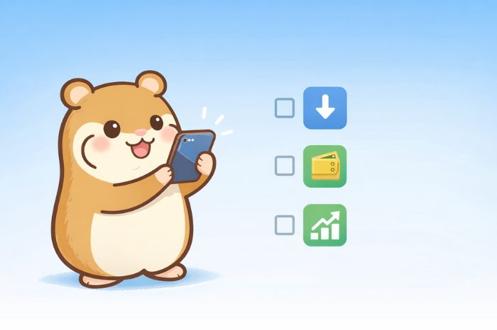 HFMの口座開設後にやるべきプラットフォーム導入・入金・取引開始の手順イメージ