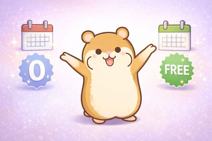 HFMゴールドのスワップフリー条件を紹介するハムスターのイラスト