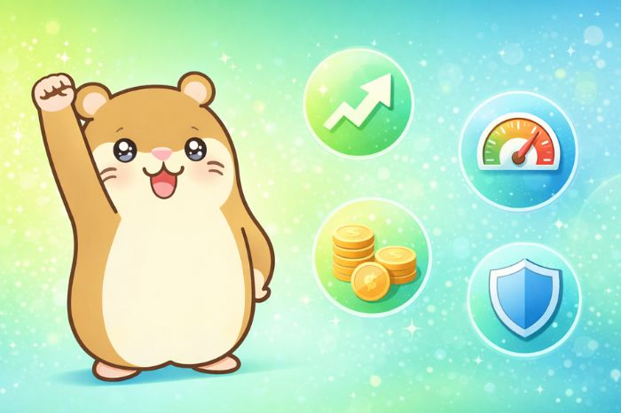 HFMゼロ口座のメリットを紹介するハムスターキャラクター