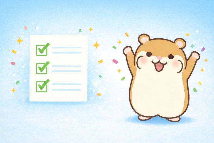 HFMのゼロカットシステムのまとめチェックリストのイメージ