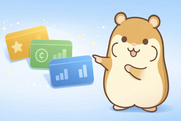 HFMの追加口座タイプと開設可能数の基本知識を説明するハムスターキャラクター