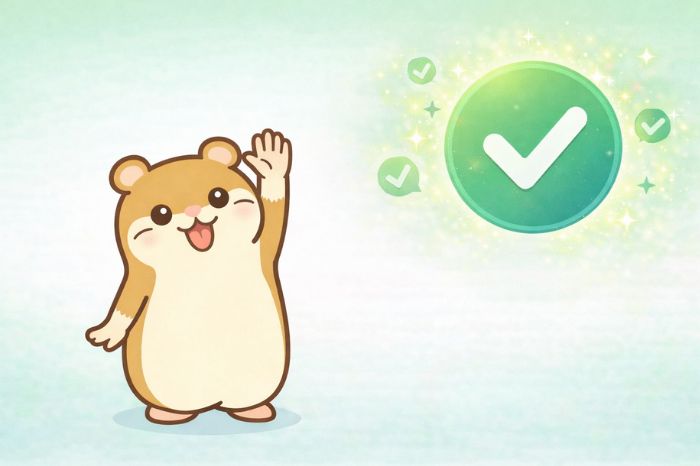 HFMのデモ口座の要点をまとめたハムスター