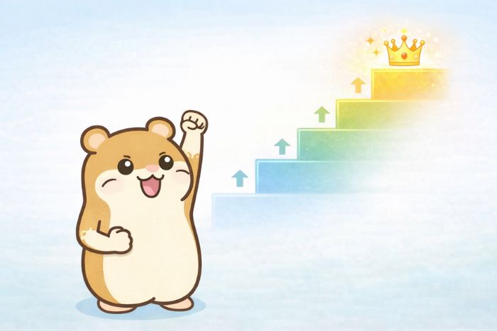 HFMのデモ口座からリアル口座への移行を案内するハムスター