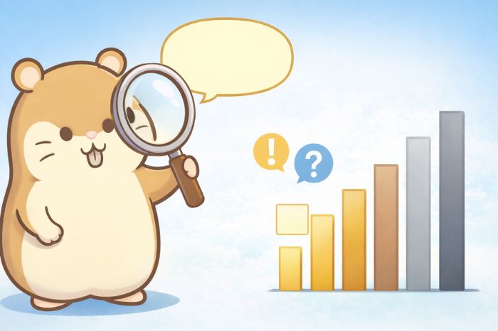 海外FX利用者数ランキングの見方と注意点を確認するハムスター