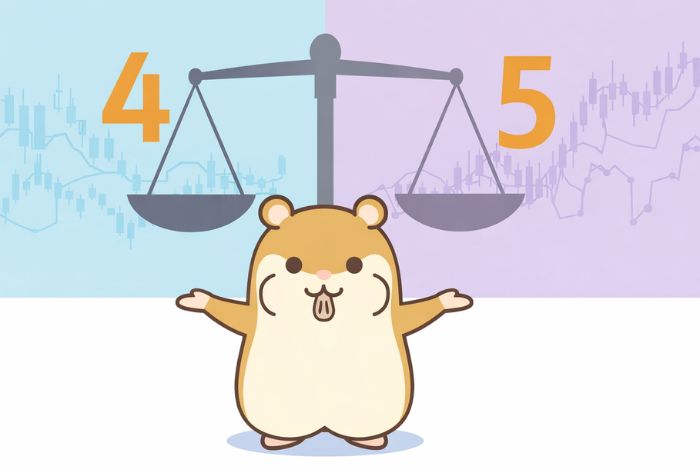 XMのMT4とMT5の違いを比較した図解