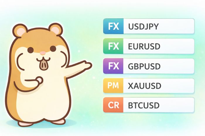 XMTrading(エックスエム)で取引できるFX通貨ペアとCFD銘柄の一覧