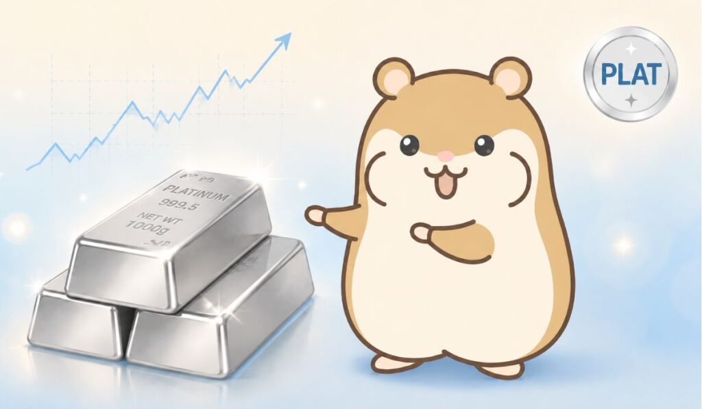 プラチナ地金+ハムスターの説明